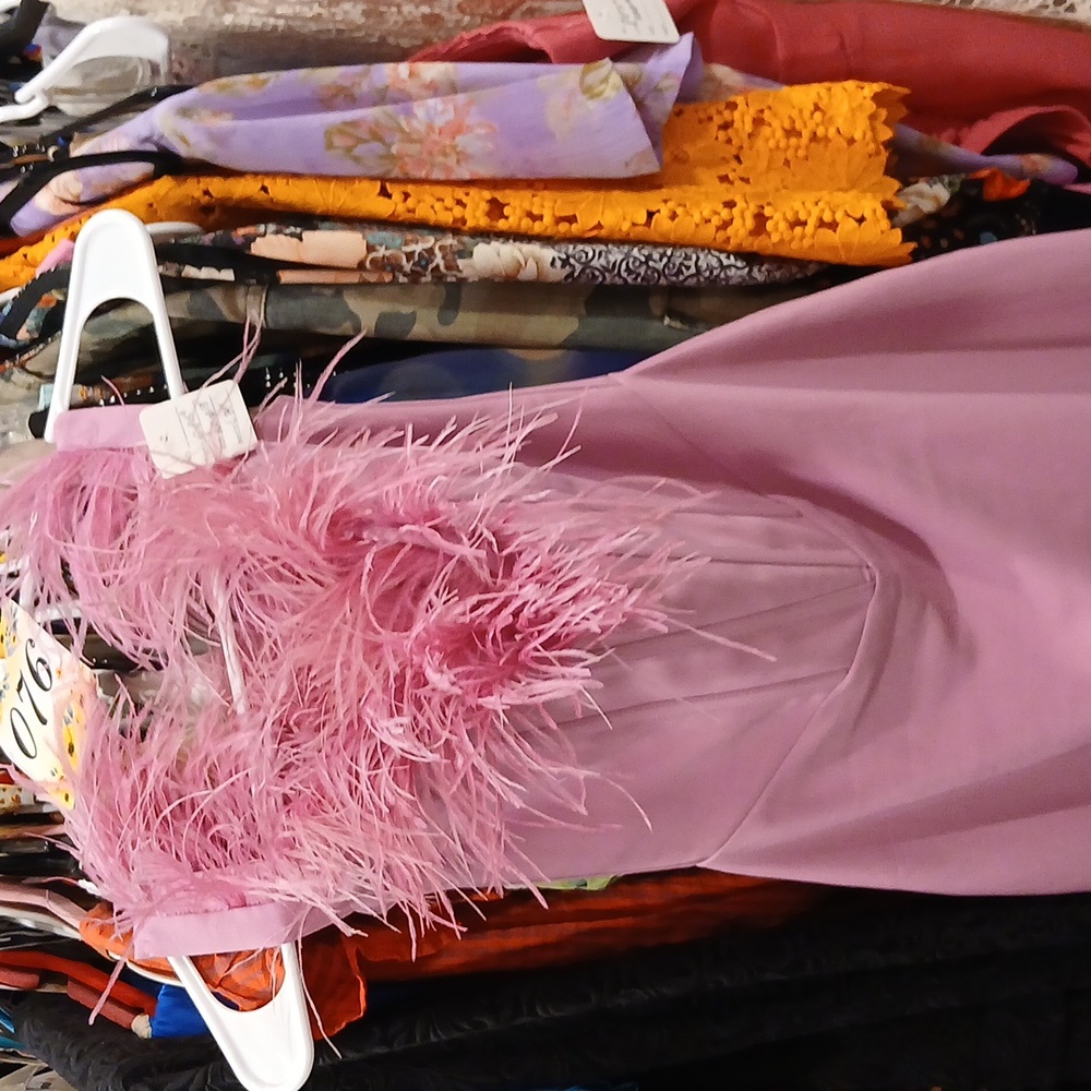 Feather dress